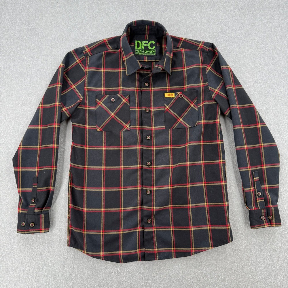 Dixxon Flannel Co DFC Youth Division Flannel Streetwear Workwear Shirt Youth XL